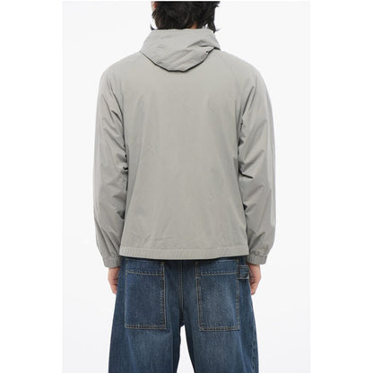 TRAVEL Nylon Windbreaker with Jersey Lining