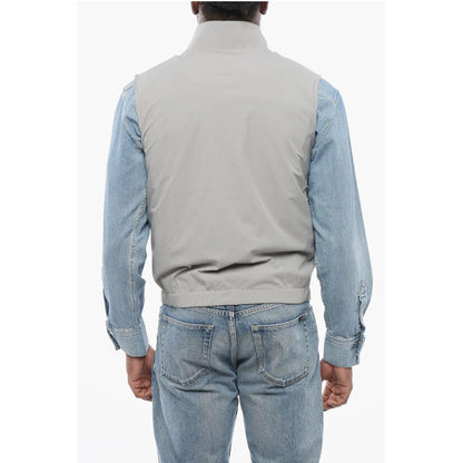 Reversible Nylon Vest with Front Zip