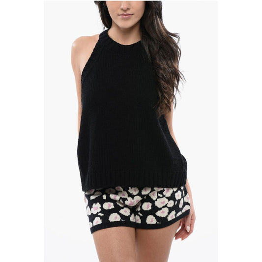 Solid Color Crochet Top