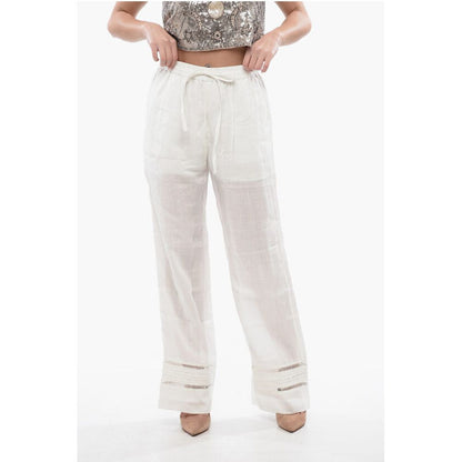 High-Waisted Linen JADE Pants