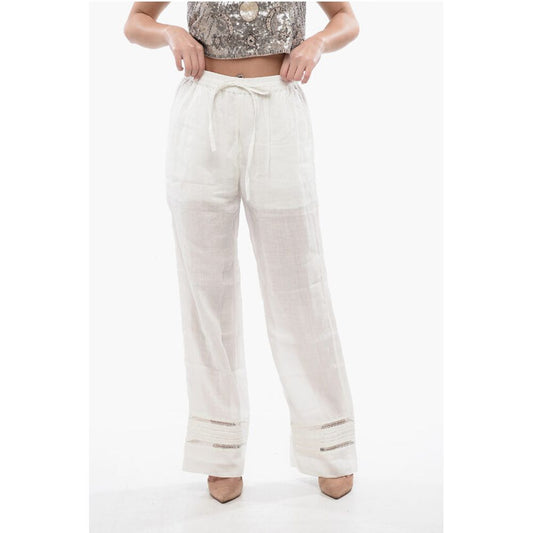 High-Waisted Linen JADE Pants