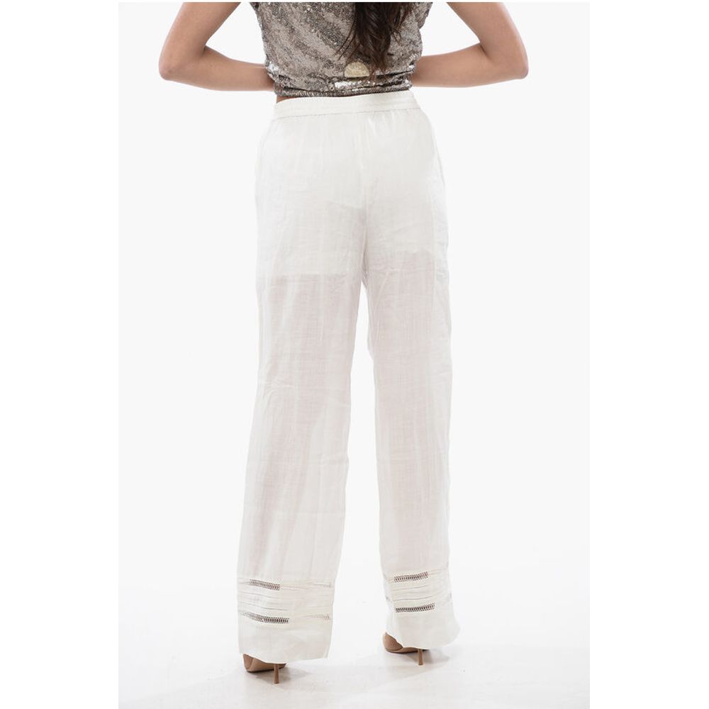 High-Waisted Linen JADE Pants