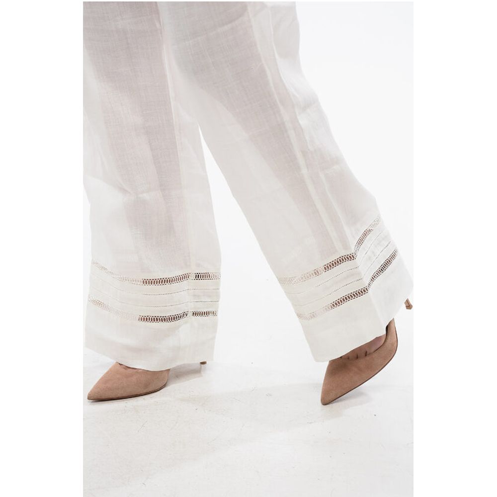High-Waisted Linen JADE Pants