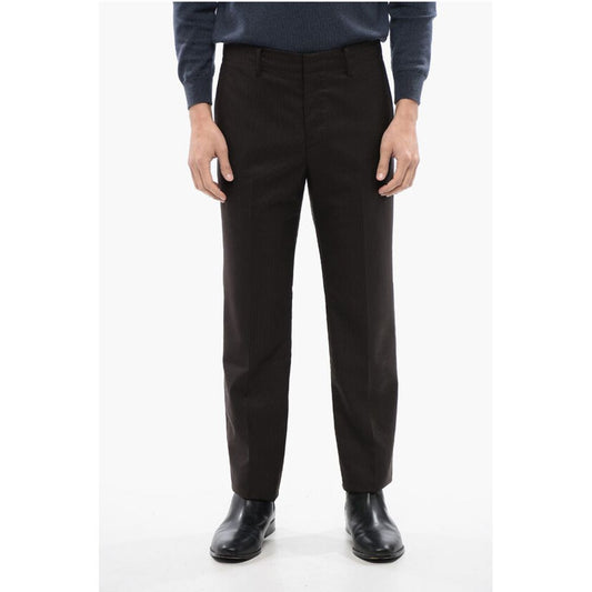 Pinstriped Straight Fit THORPE Pants