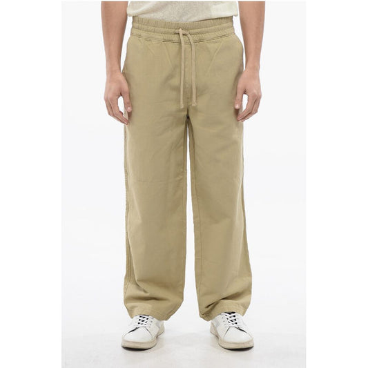 Straight Leg Cotton and Linen HANBURY Pants