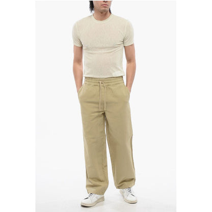 Straight Leg Cotton and Linen HANBURY Pants