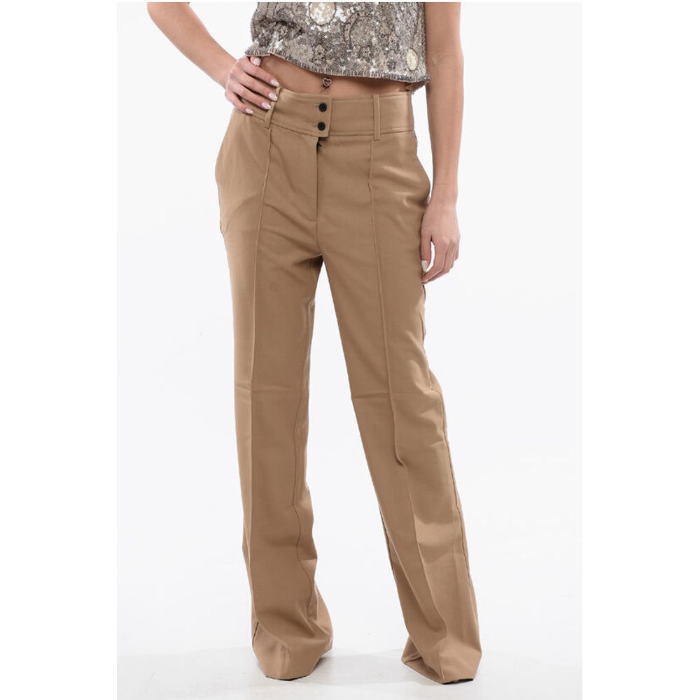 High Waist Wool Blend SEVENH Pants