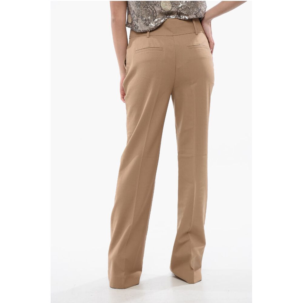 High Waist Wool Blend SEVENH Pants