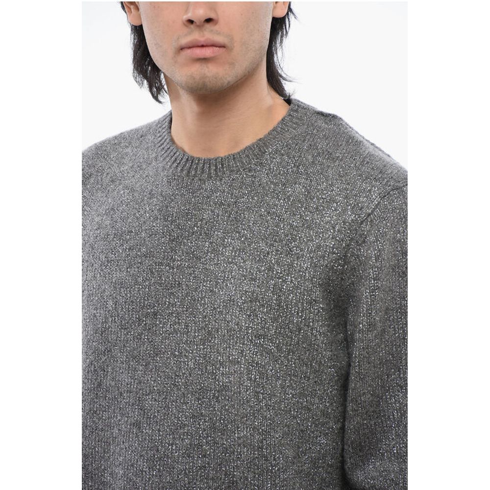 Lurex and Wool Blend NEBULA Crew-neck Sweater