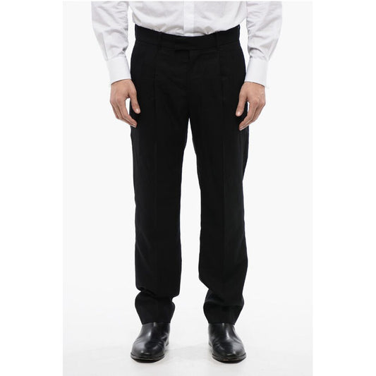Double-Pleated Straight Fit ARAH Pants
