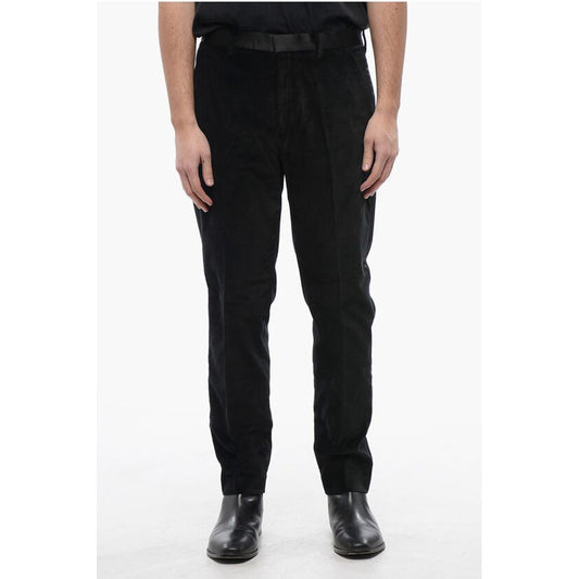 Velvet Skinny Fit LYRA Pants with Satin Trims