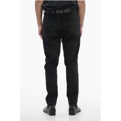 Velvet Skinny Fit LYRA Pants with Satin Trims
