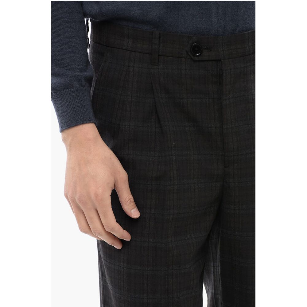 Double Pleated SPICA Pants with Cuffed Hem