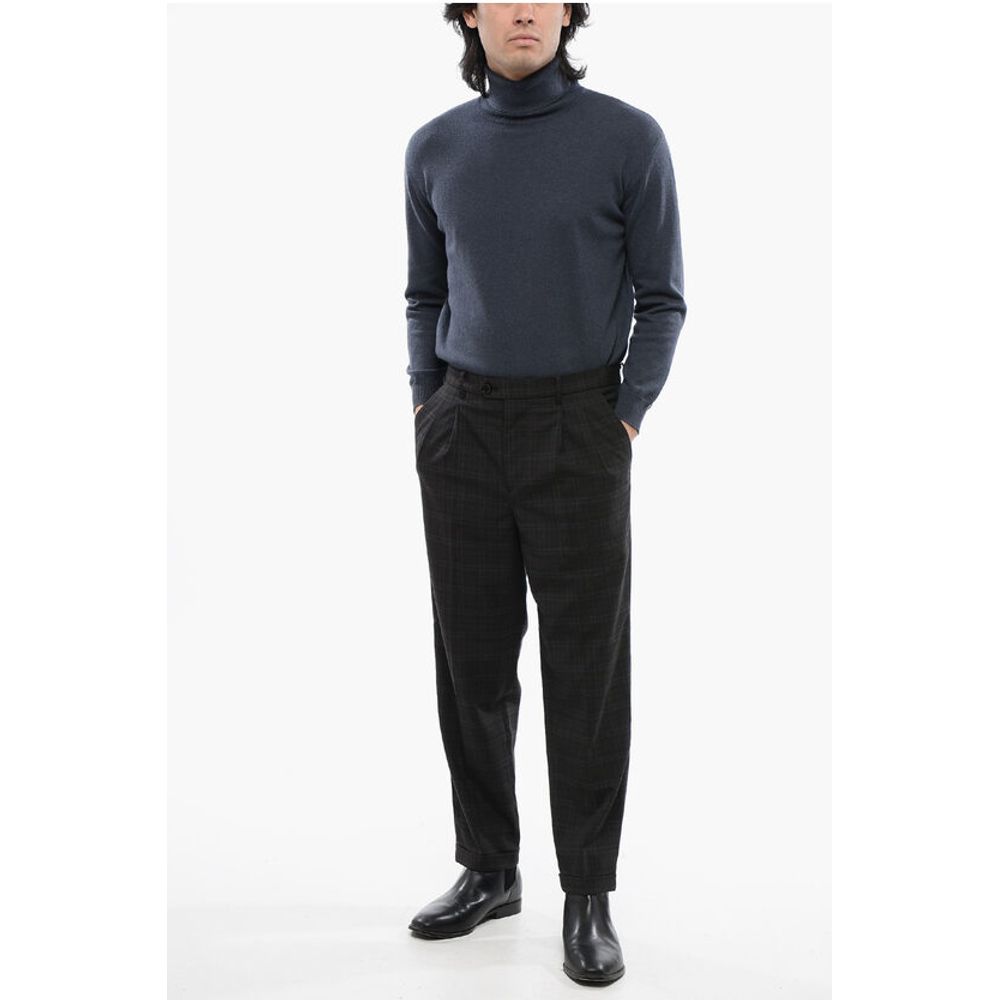 Double Pleated SPICA Pants with Cuffed Hem