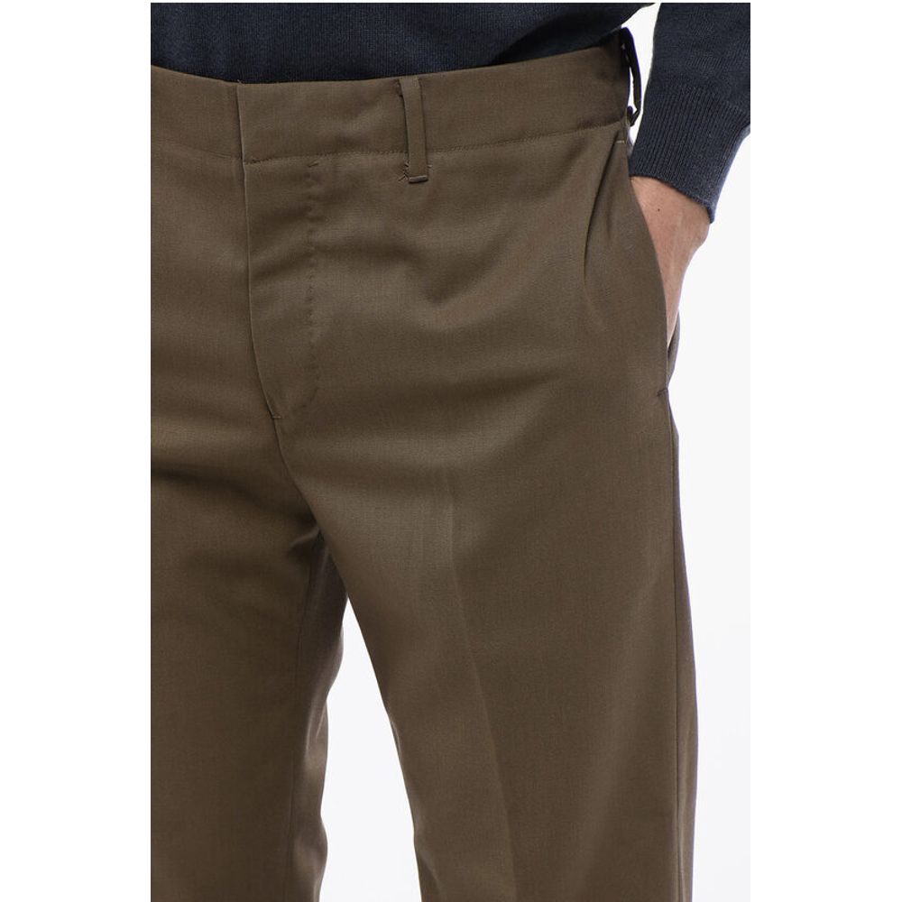 Wool Blend Straight Fit TALIA Pants