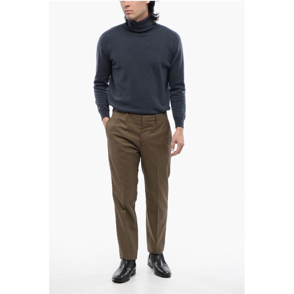 Wool Blend Straight Fit TALIA Pants