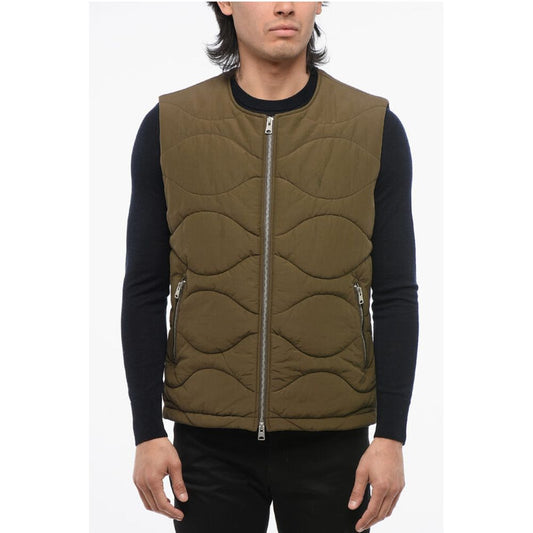 Quilted Zipped Vest