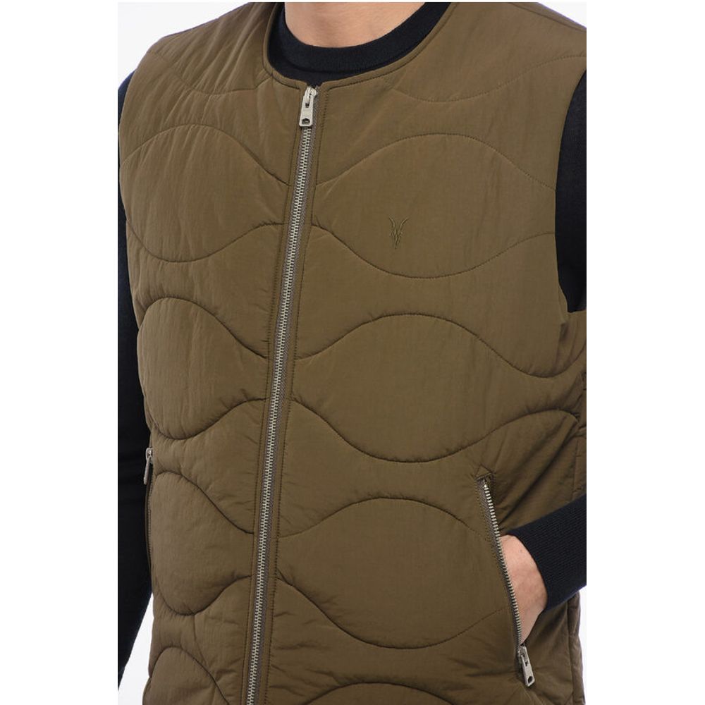 Quilted Zipped Vest