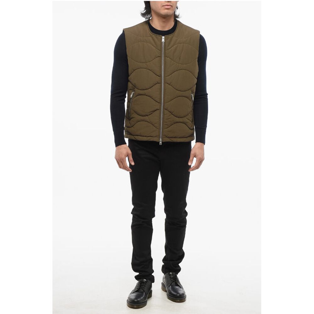 Quilted Zipped Vest