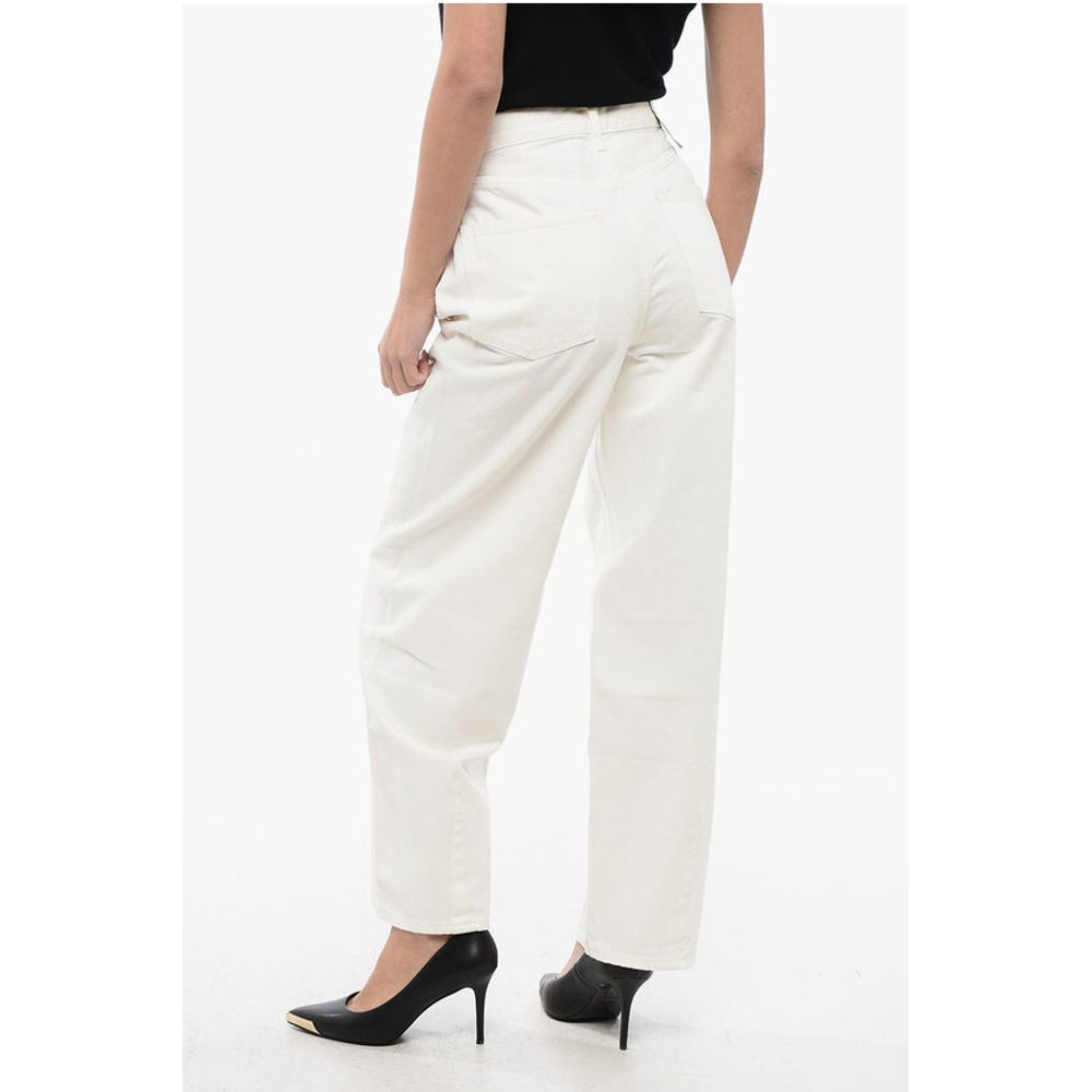 High Waist Distressed Effect Wide Leg JAYCE Jeans 23cm