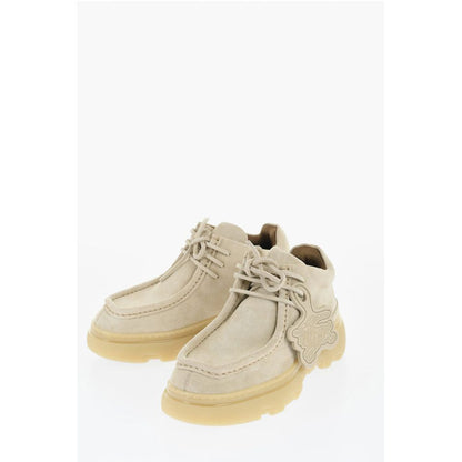 Suede Wallabee Shoes with Rubber Sole