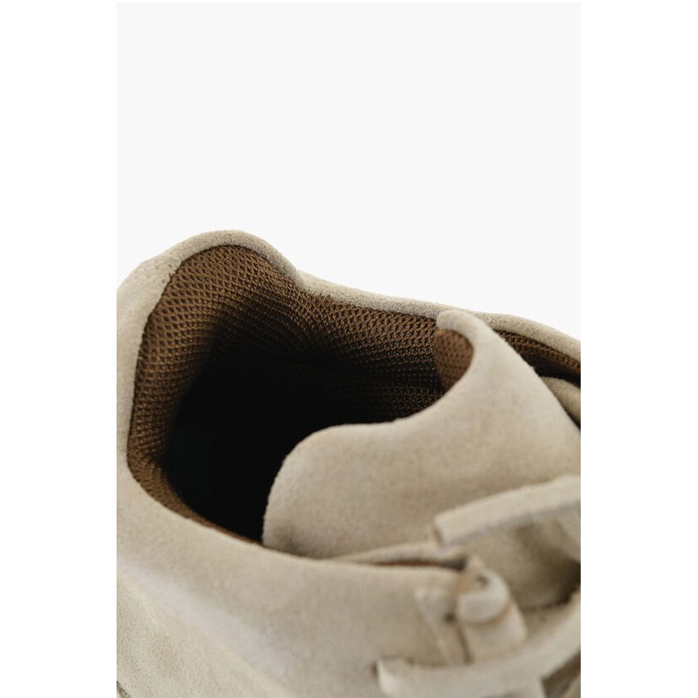Suede Wallabee Shoes with Rubber Sole