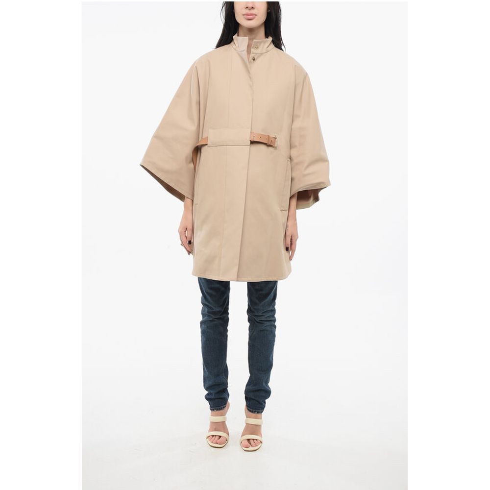 Cotton BERTO Cape with Belt