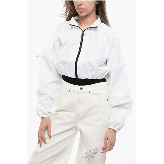 Cropped Solid Color RBK CARDI B Jacket