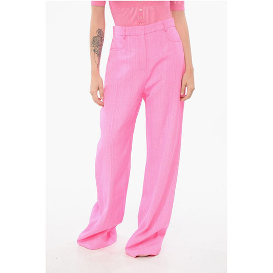 Silk Blend SAUGE Palazzo Pants