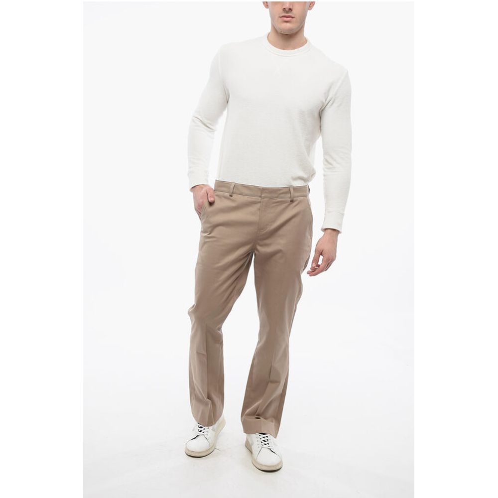 Pleated Flared Pants