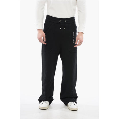 Logoed Wide-leg Joggers