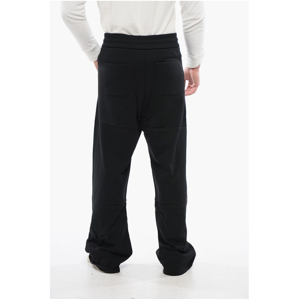 Logoed Wide-leg Joggers