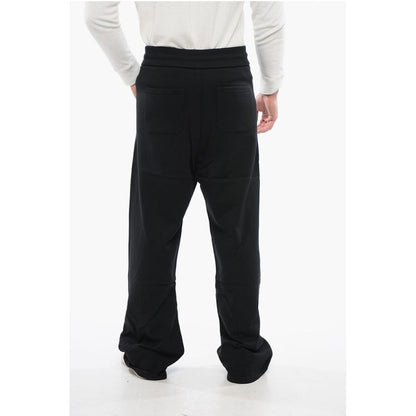 Logoed Wide-leg Joggers