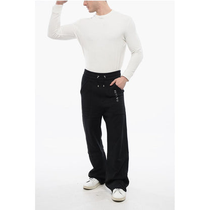Logoed Wide-leg Joggers
