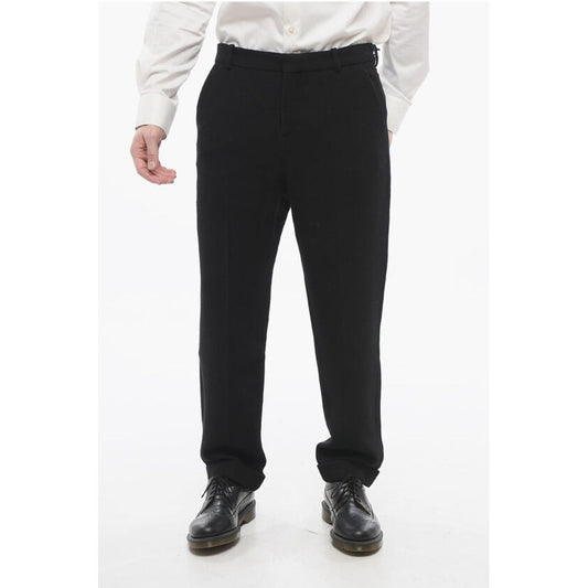 Wool Pants with Turn-ups
