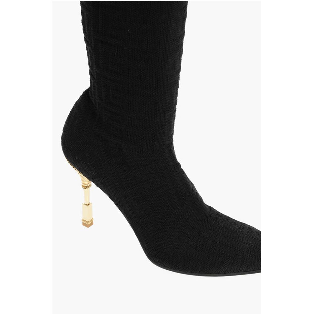 Monogrammed Over-the-knee Boots