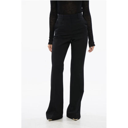 Flare-Fit High-Waisted Pants