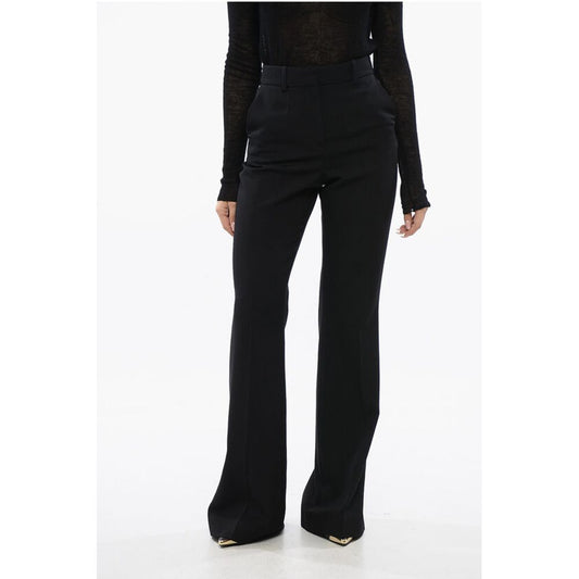 Flare-Fit High-Waisted Pants