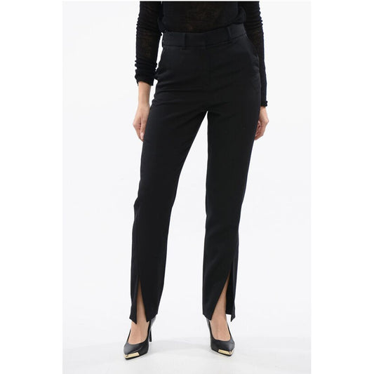 High Waisted Pants With Side Slits
