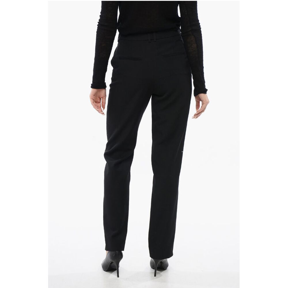 High Waisted Pants With Side Slits