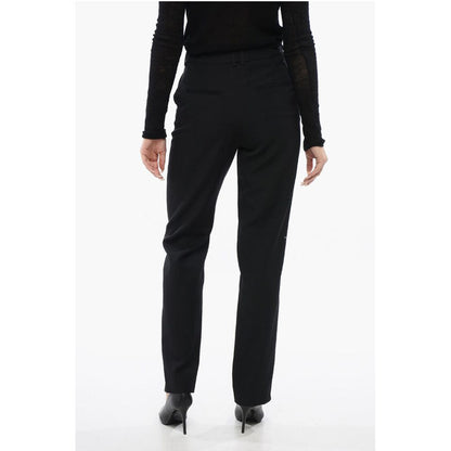 High Waisted Pants With Side Slits