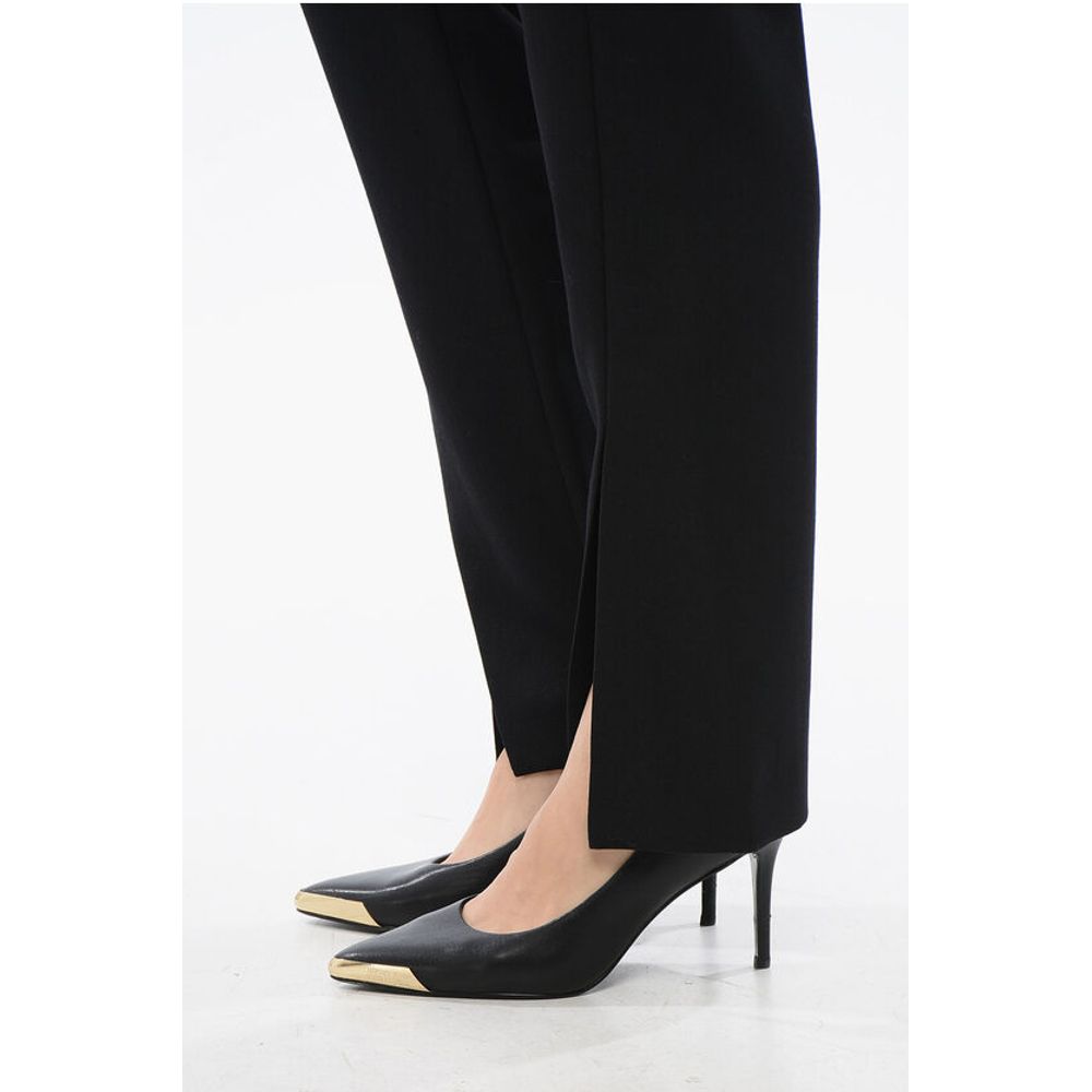 High Waisted Pants With Side Slits