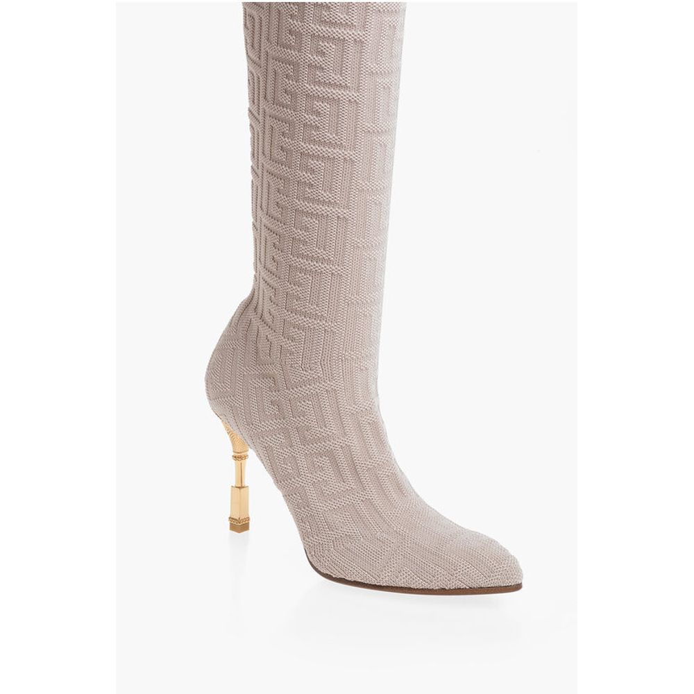 Monogrammed Over-the-knee Boots
