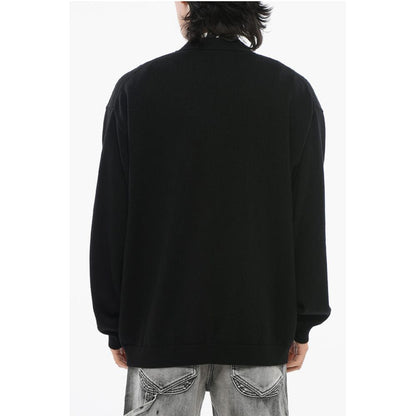 V Neck BOKE FLOWER Wool Cardigan
