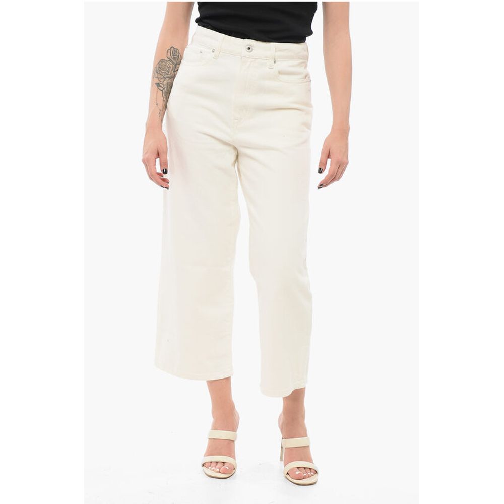 Cropped Fit SUMIRE Denims with Belt Loops 25cm