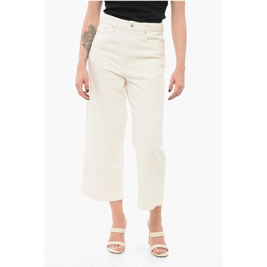 Cropped Fit SUMIRE Denims with Belt Loops 25cm