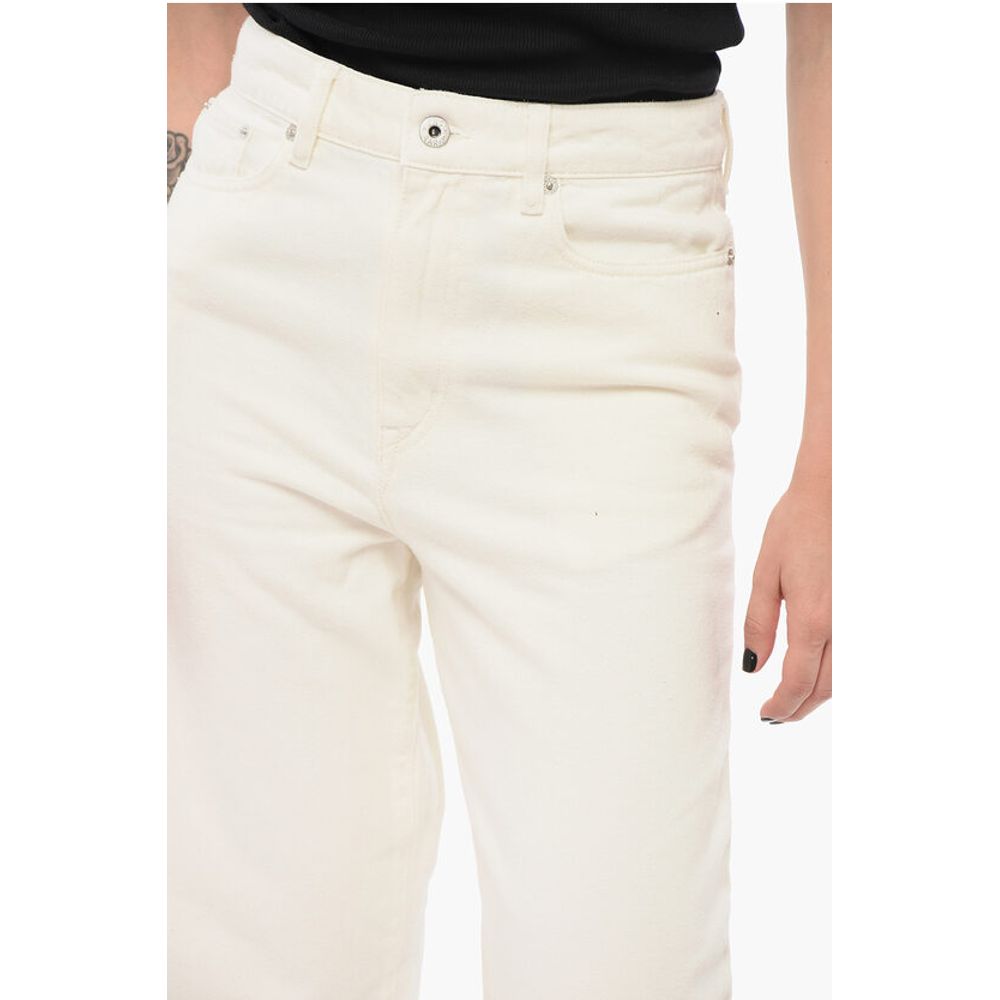 Cropped Fit SUMIRE Denims with Belt Loops 25cm
