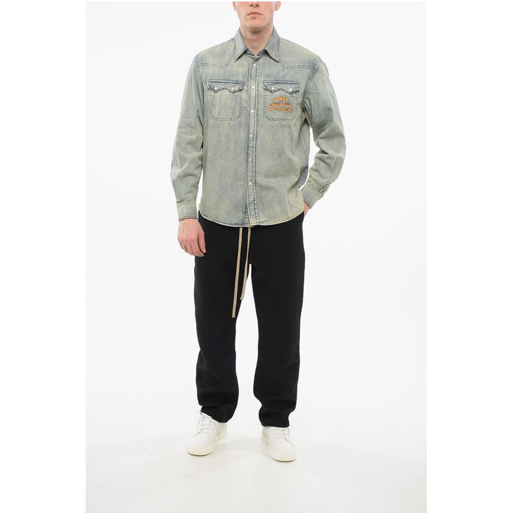Vintage Wash WESTERN Denim Shirt