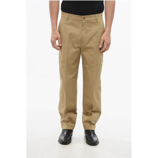 Cotton Chinos Pants with Belt Loops
