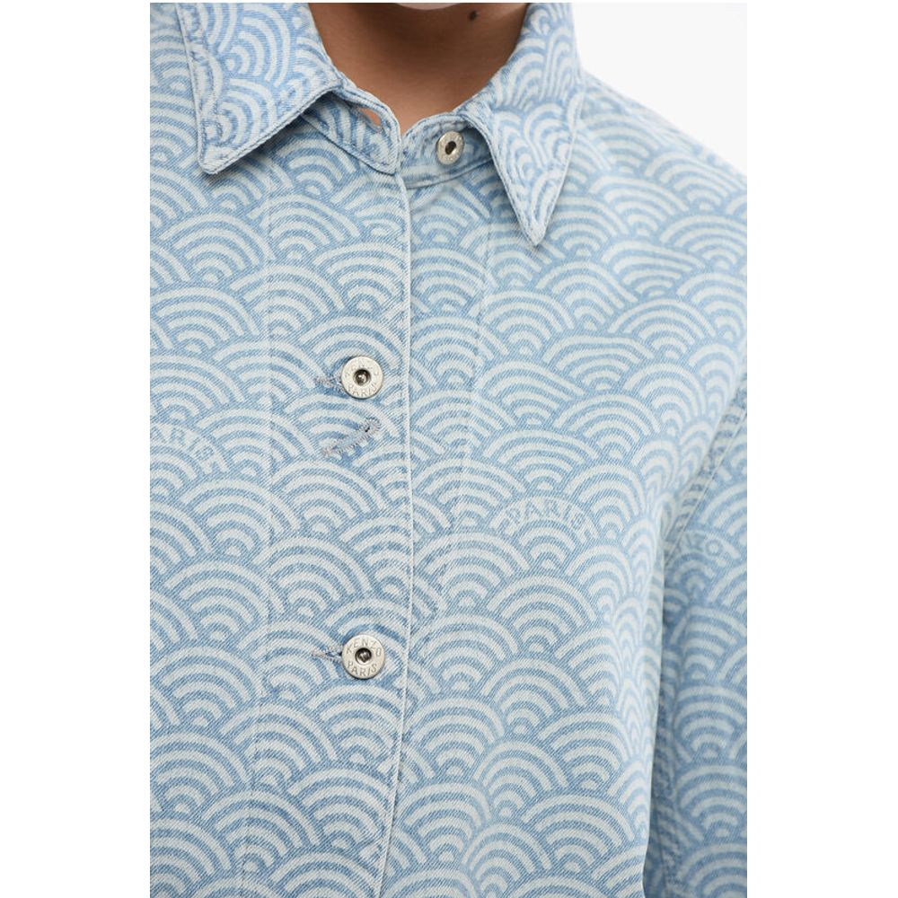 Seigaiha Denim Shirt